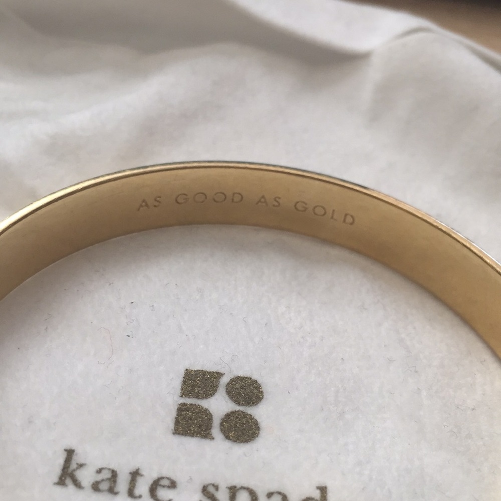 Kate Spade Gold Bangle - Picture 2 of 4